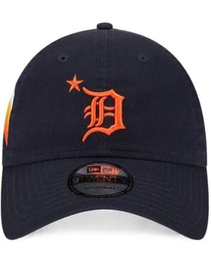 KTZ 9Twenty Detroit Tigers Logo-Embroidered Baseball Cap - Blue