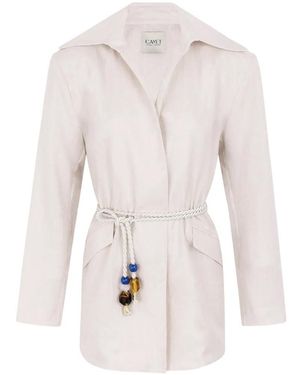 CAYET Julia Overshirt - White