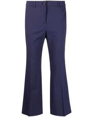 Alberto Biani Cropped Broek - Blauw