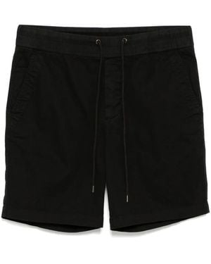 James Perse ドローストリング ショートパンツ - ブラック