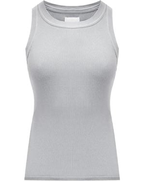 Citizens of Humanity Geribbelde Tanktop - Grijs