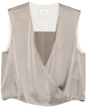 Alysi Satin Top - Multicolour