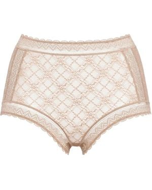 Eres Roseraie High-Waisted Briefs - Natural