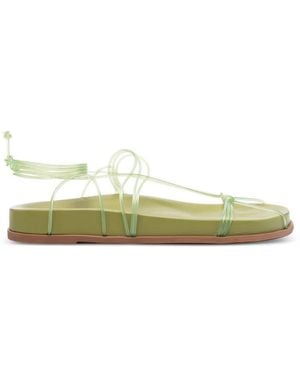 FARM Rio Spaghetti Jelly Sandals - Green