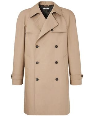 Fendi Trench À Boutonnière Croisée - Natural
