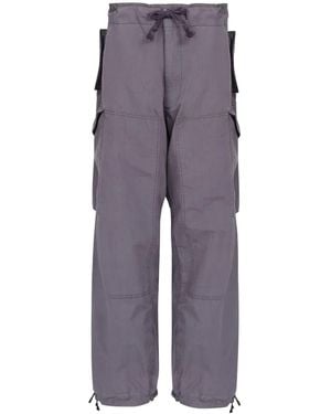 Maison Margiela トラックパンツ - パープル