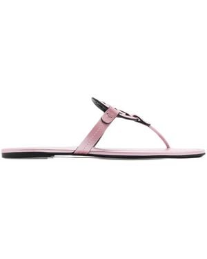 Tory Burch Miller Pearlescent Sandal - White