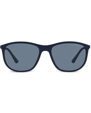 Emporio Armani Eckige Sonnenbrille - Blau