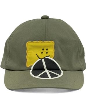 Kapital Patch-Detail Cap - Green