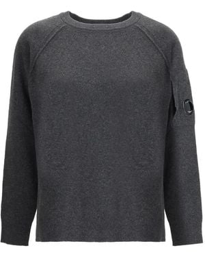 C.P. Company Raglan-Sleeve Jumper - Grey