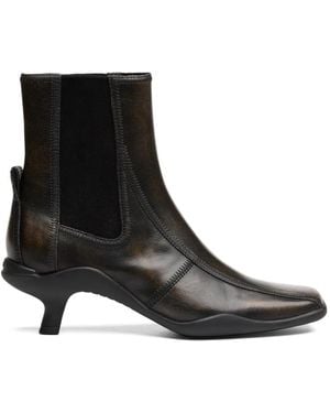 Ash Rocket Heeled Chelsea Boots - Black