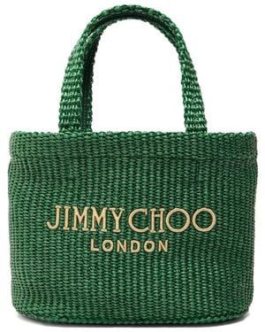 Jimmy Choo Mini Logo Tote Bag - Green
