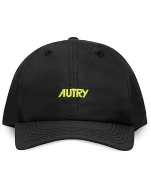 Autry Logo Baseball Cap - Black