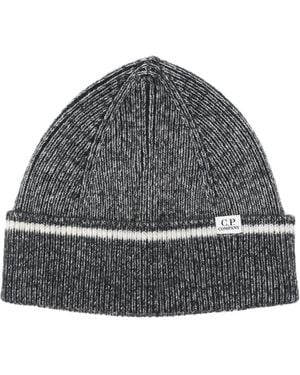 C.P. Company Beanie Mit Logo-Detail - Grau