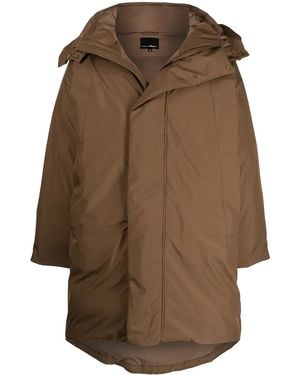 3.1 Phillip Lim Parka Duvet Oversize - Marrone
