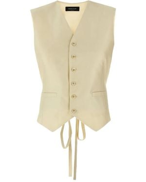 Fabiana Filippi Gilet Con Bottoni - Neutro