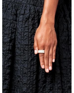 Bleue Burnham Anillo 4-Strand - Negro