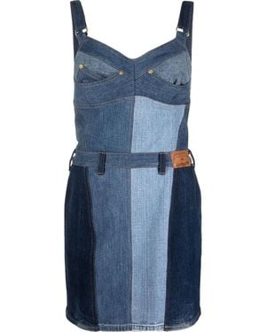 Marine Serre Dress - Blue