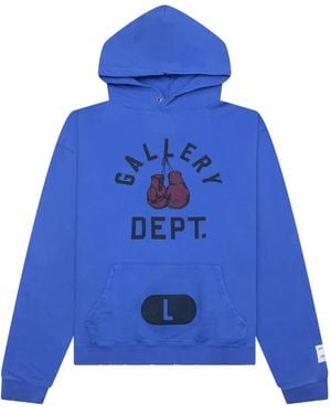 GALLERY DEPT. Hoodie Boxing Merch - Bleu