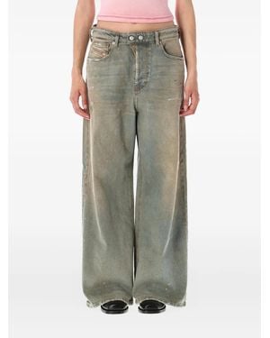 DIESEL 1996 D-Sire Paint-Splatter Jeans - Green