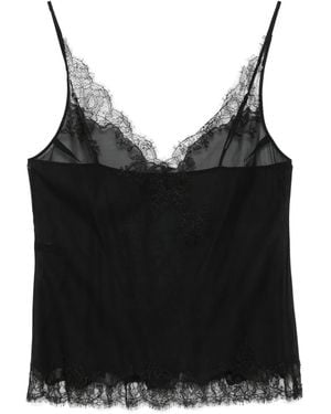 Carine Gilson Calais-Caudry Top - Schwarz