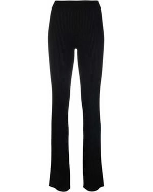 Mrz Ribbed-Knit Pants - Blue
