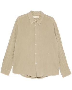 Our Legacy Beyond Crinkled-Finish Shirt - Natural