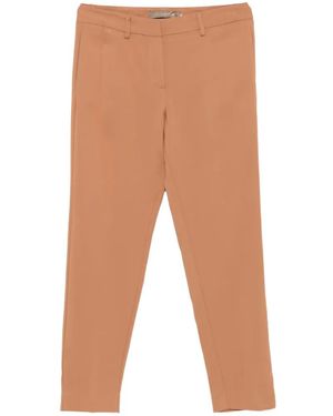 SIMONA CORSELLINI Belt-Loops Straight Pants - White