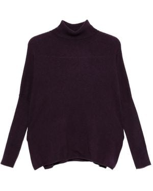 ABSOLUT CASHMERE Clara Kaschmirpullover Mit Rollkragen - Lila