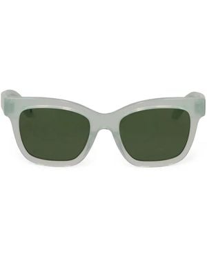 Off-White c/o Virgil Abloh Lunettes De Soleil À Monture Carrée - Green
