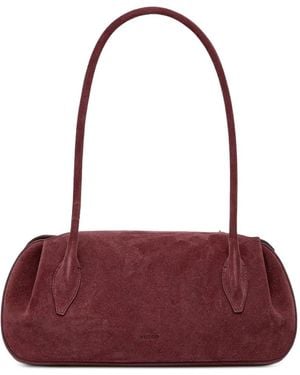 Yuzefi Oyster Shoulder Bag - Purple