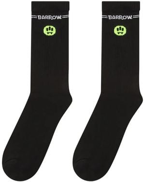 Barrow Logo-Graphic Socks (Set Of Two) - Black
