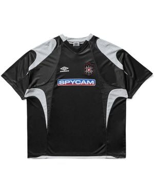 Umbro Panelled-Design T-Shirt - Black
