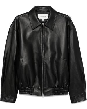 Tonywack Leather Jacket - Black