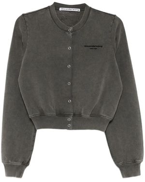 Alexander Wang ロゴ ジャケット - グレー
