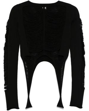 Rick Owens Tanja Oberteil - Schwarz
