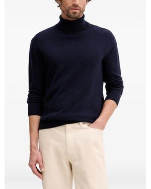 Benetton タートルネック セーター - ブルー