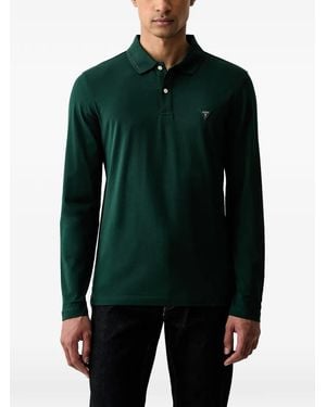 Guess Logo Patch Polo - Green