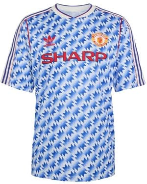 adidas 1990 Manchester United Jersey - Blue