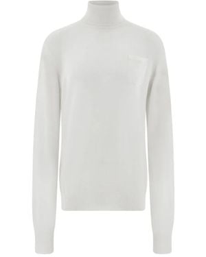 Ferragamo Turtleneck Sweater - White
