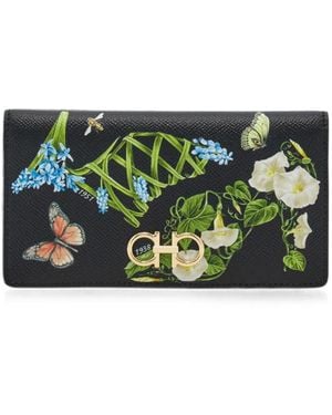 Ferragamo Gancini Wallet - Green