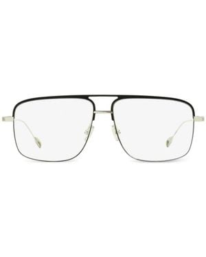 RIMOWA Double-Bridge Pilot Glasses - Black