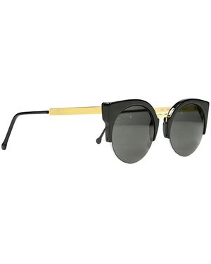 Retrosuperfuture Lucia Francis Sonnenbrille - Schwarz
