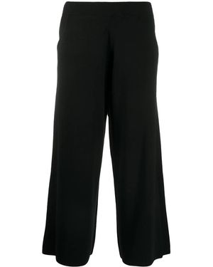 Allude ニットキュロット - ブラック