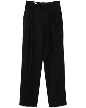 CASABLANCA Pleated Tailored Trousers - Black