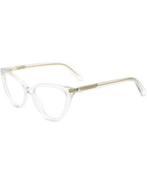 Kate Spade Aubrie Cat-Eye Glasses - White