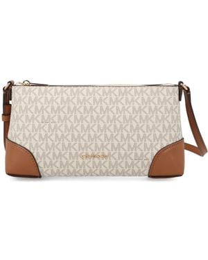 MICHAEL Michael Kors Logo Shoulder Bag - Natural