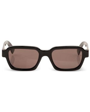 Retrosuperfuture Caro Geometric-Frame Sunglasses - Black