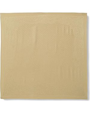 Moschino Lace Silk Scarf - Natural