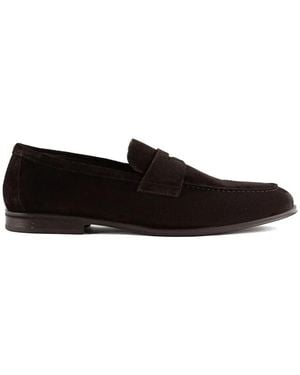 Doucal's Suede Loafers - White